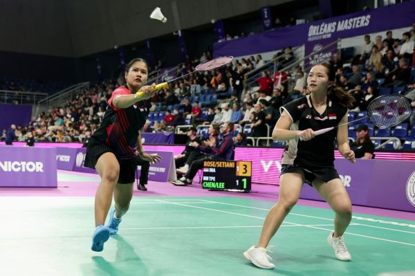 Skor 21-6, Rachel/Febi Tampil Dominan Di Orleans Masters
