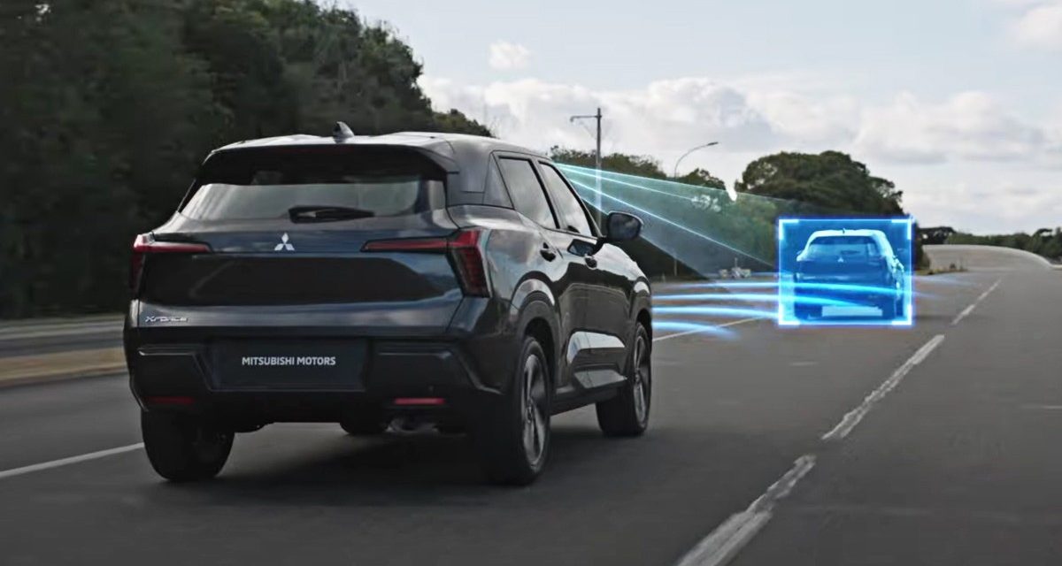 Mitsubishi Xforce Cara Kerja Fitur Anti-Tabrakan