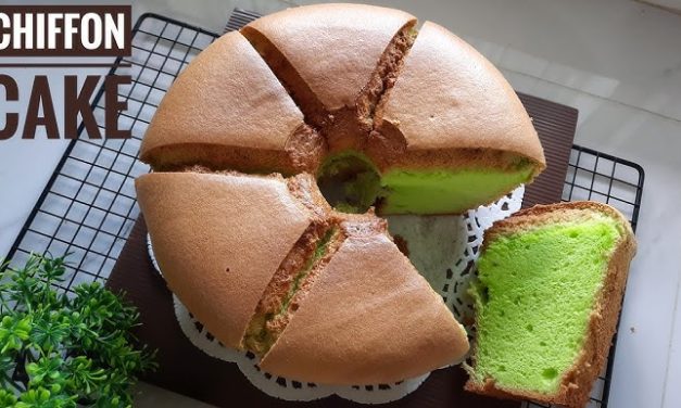 Bolu Chiffon Pandan, Perpaduan Tradisional Yang Memikat