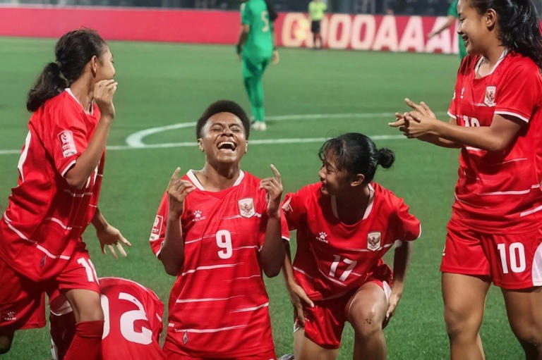 Timnas Indonesia U-17 Putri Raih Kemenangan Telak Atas Bahrain